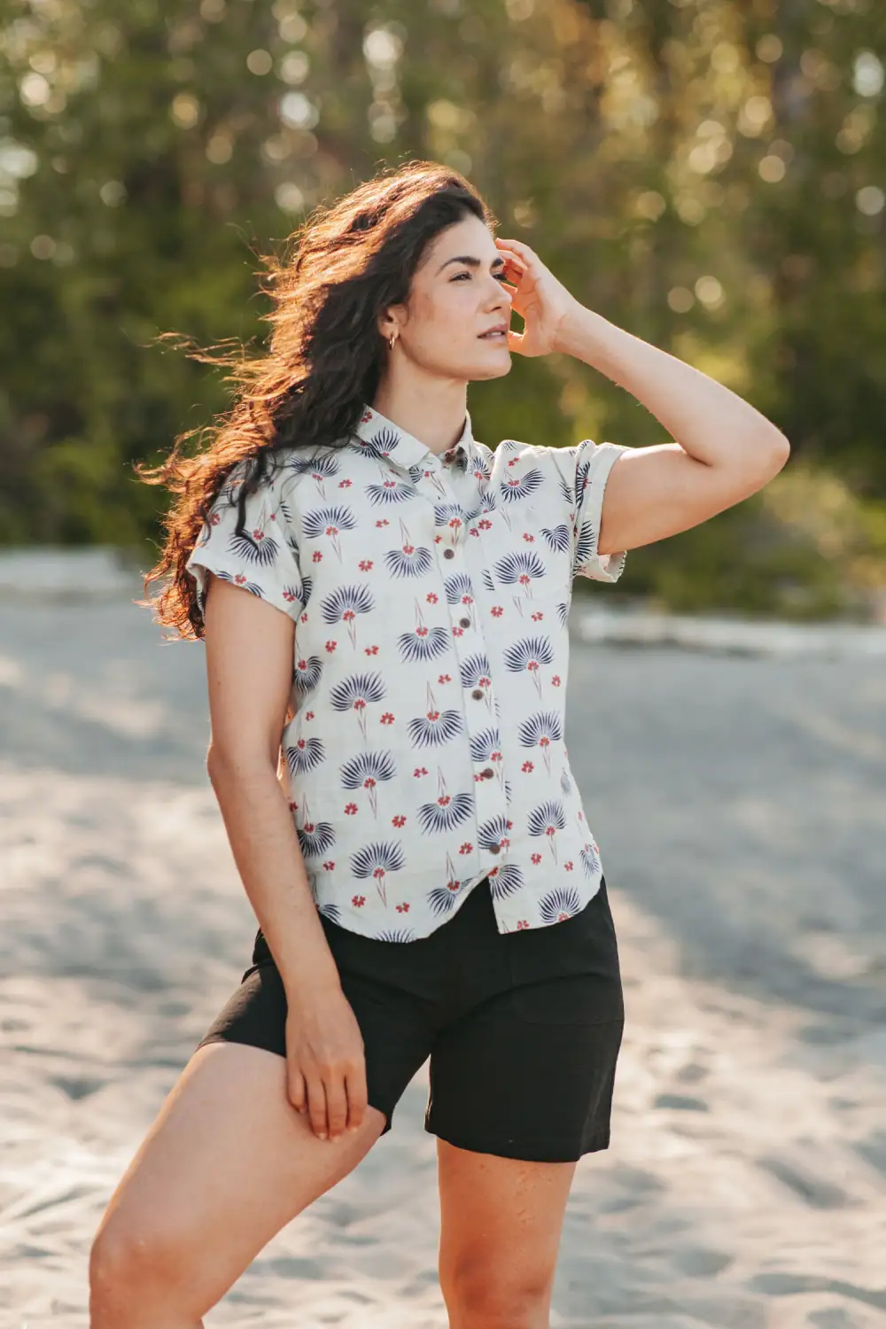 Bea Shirt / Aloha Floral