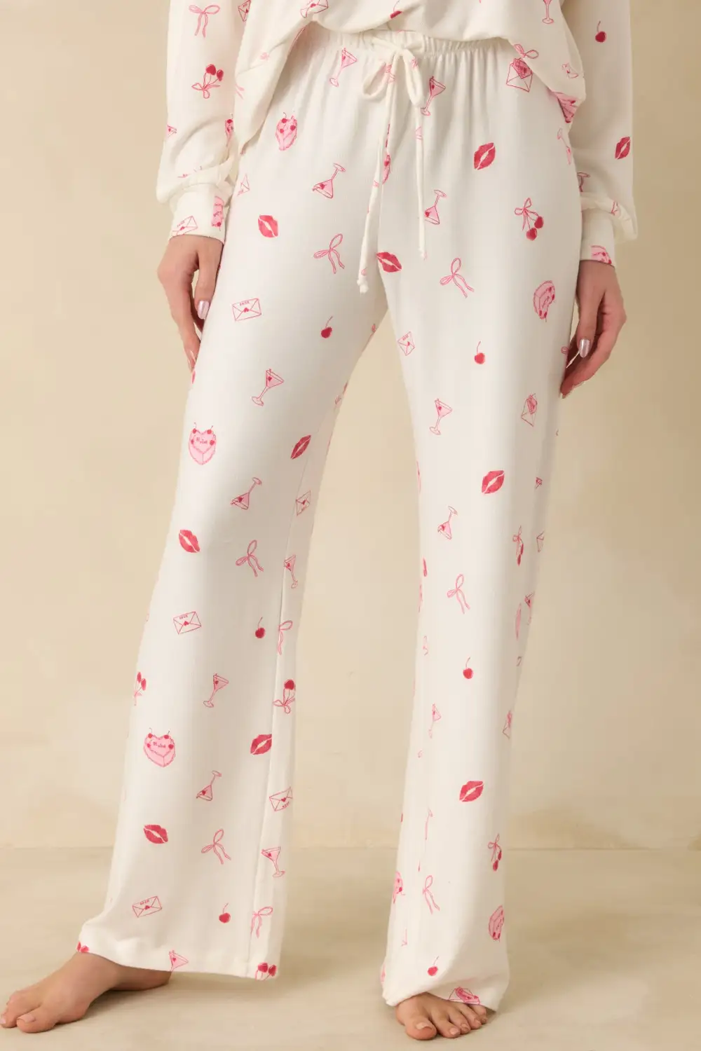 Multicolor Printed Pajama Pants