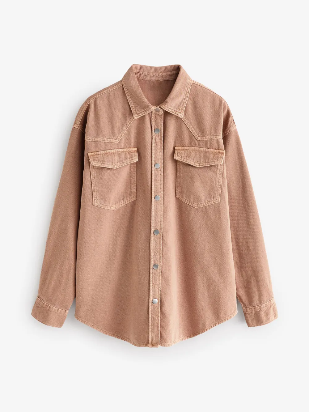 Oversize Denim 100% Cotton Shirt