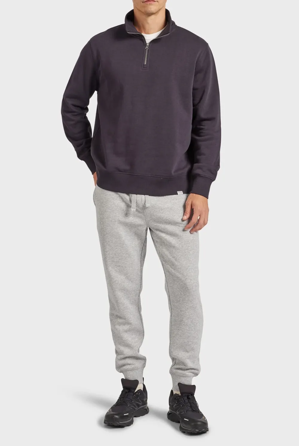 Academy Sweat Pant-Oxford heather