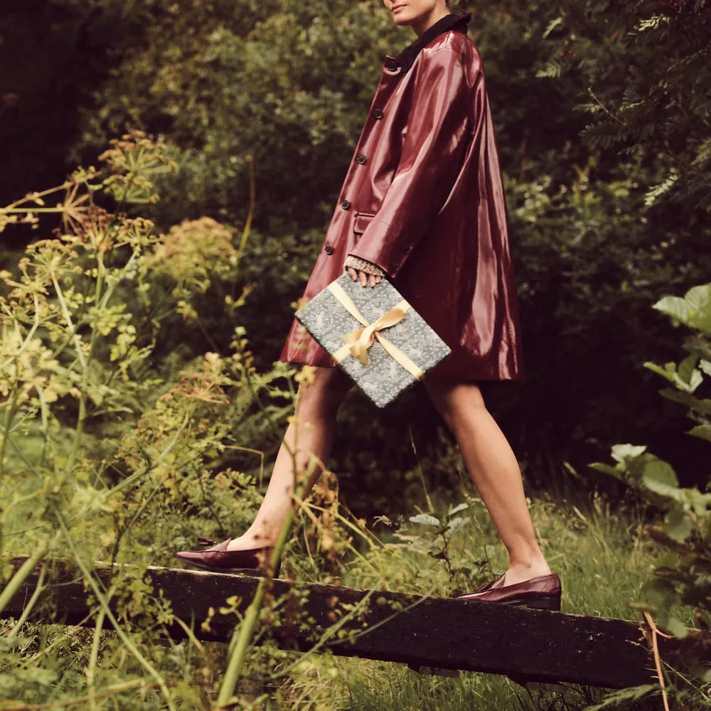 Trade in Faux Patent Leather Jackets