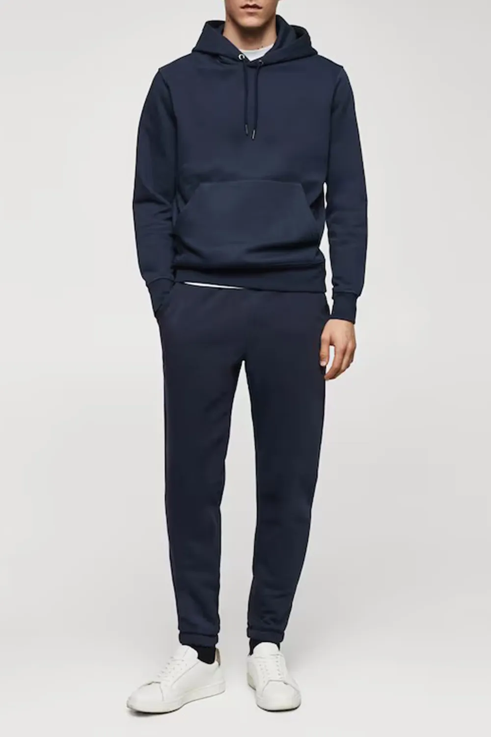 Kangaroo Hooded Cotton Sweatshirt