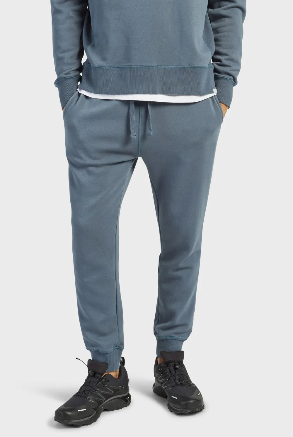 Academy Sweat Pant-Oxford heather