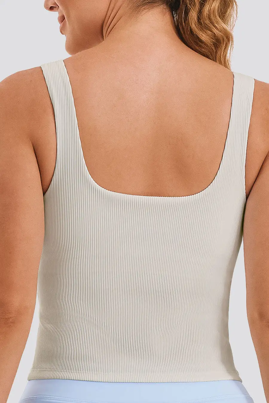 Square Neck Longline Tank Top