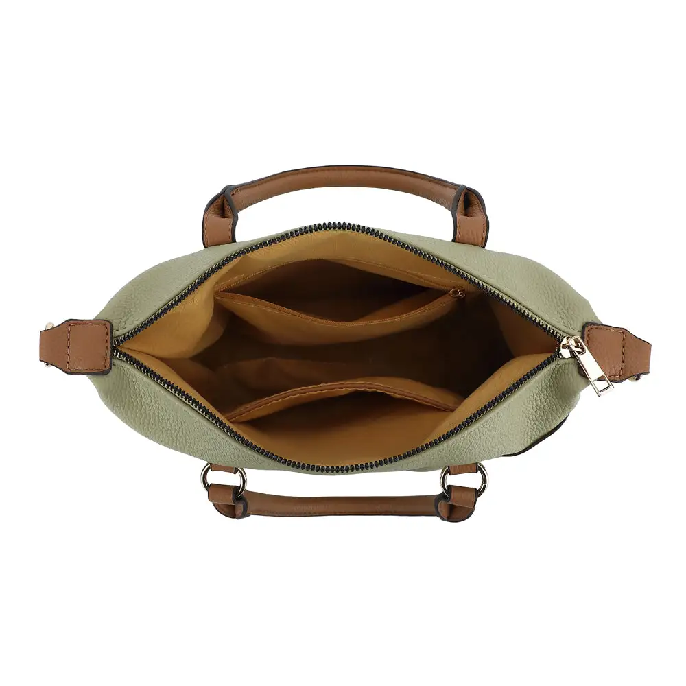 Satchel Double Crossbody Bag