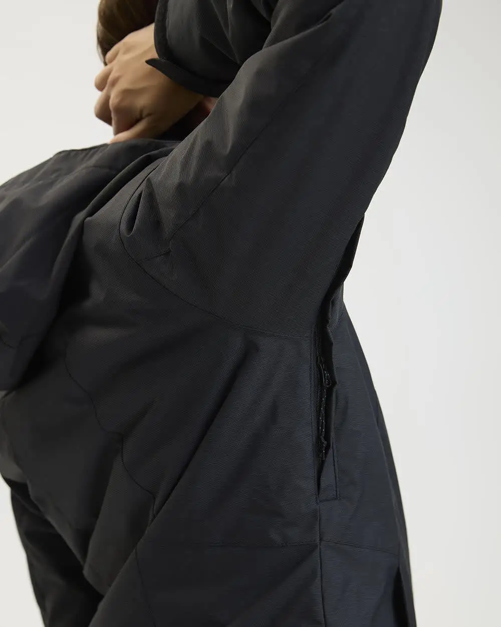 Black Windproof Jacket