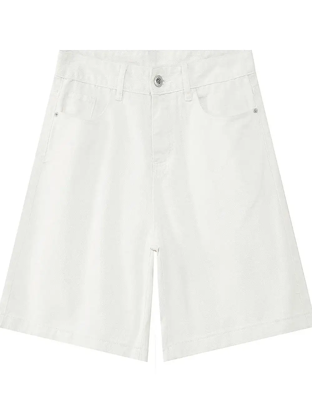 Classic Cotton Blend Casual Shorts