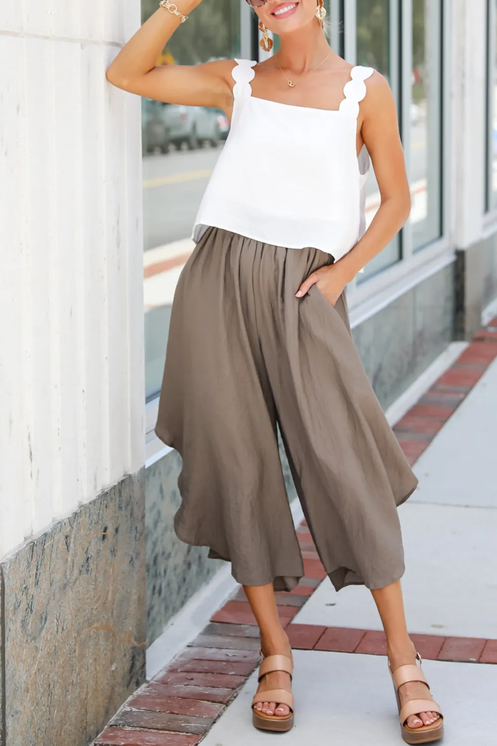 Daily Wide Leg Pants