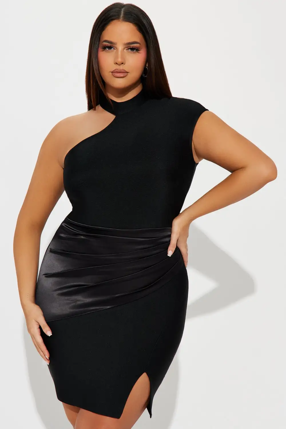 Sadie Bandage Mini Dress - Black