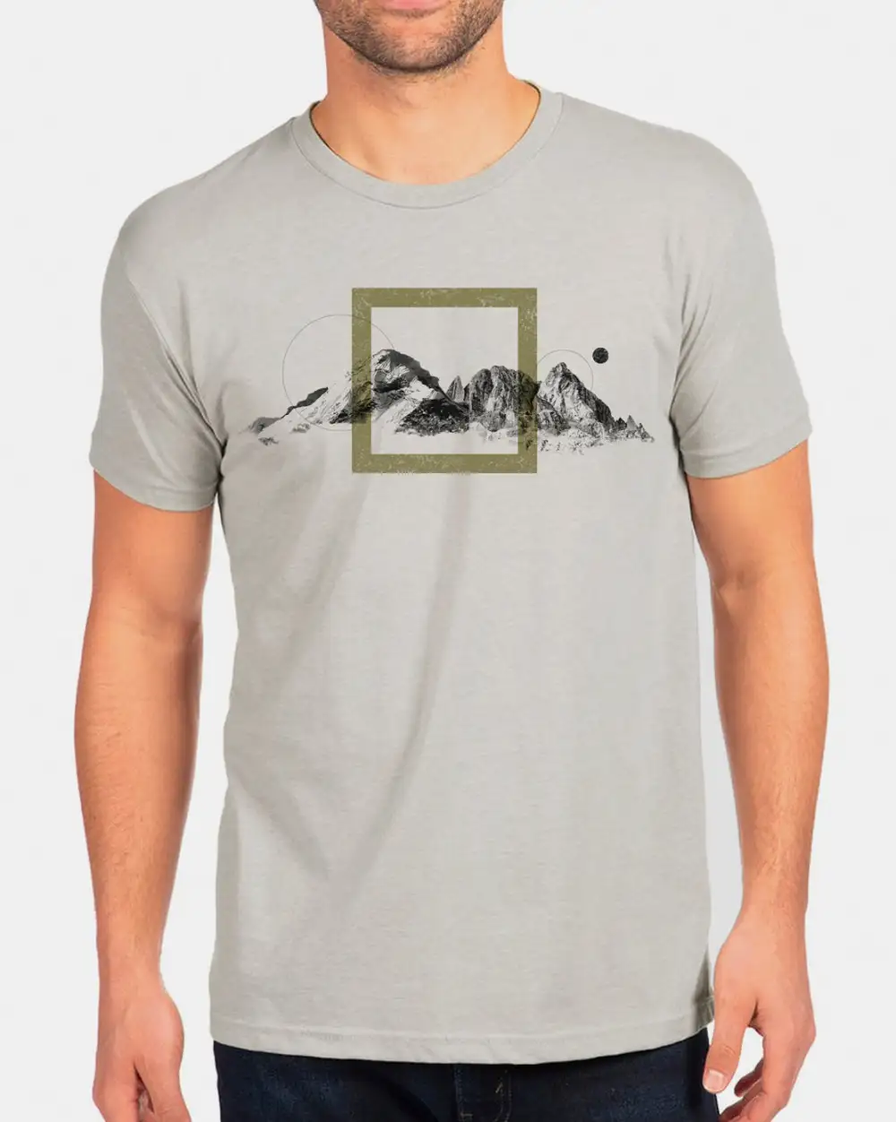 Mountain Collage Graphic Tee