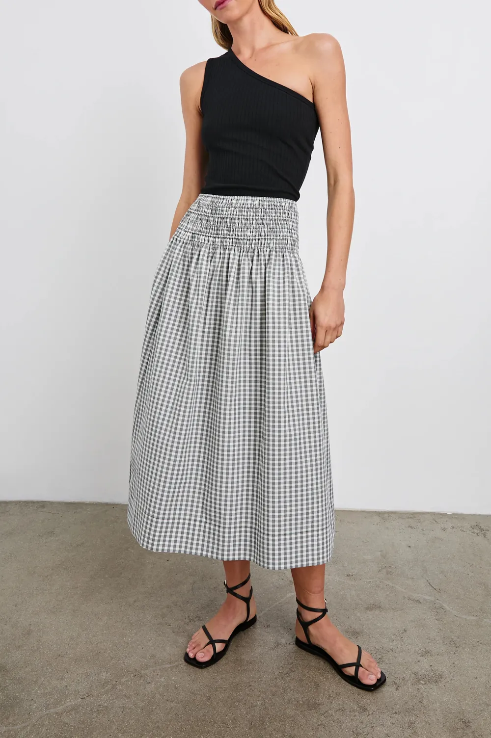 Flared Lightweight Flowing Skirt