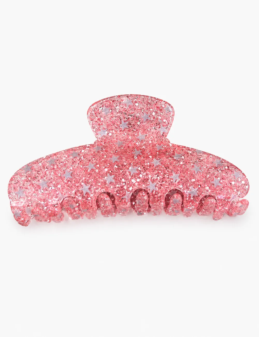 Sparkling Rhinestone Star Print Hair Clip