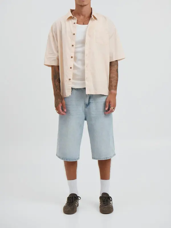 Casual Soft And Comfortable Flesh Colour Shirt