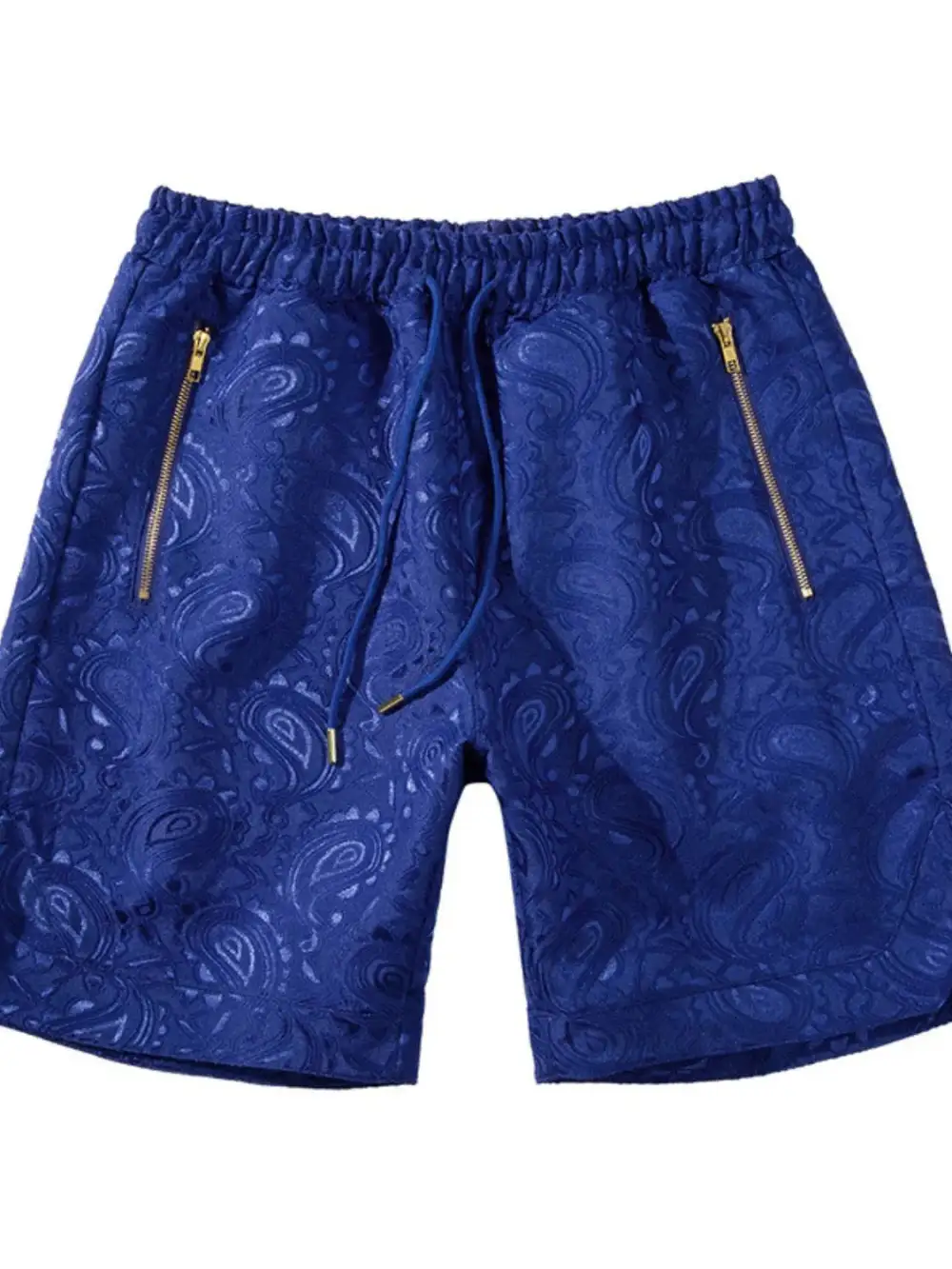 Modern Drawstring Cotton Blend Casual Shorts