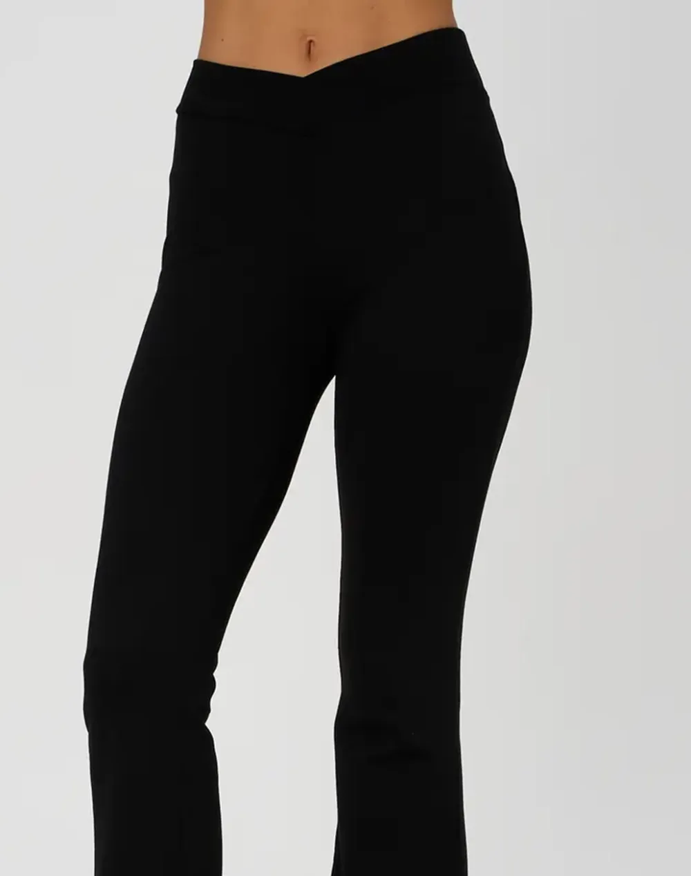 V Front Fitted Pant