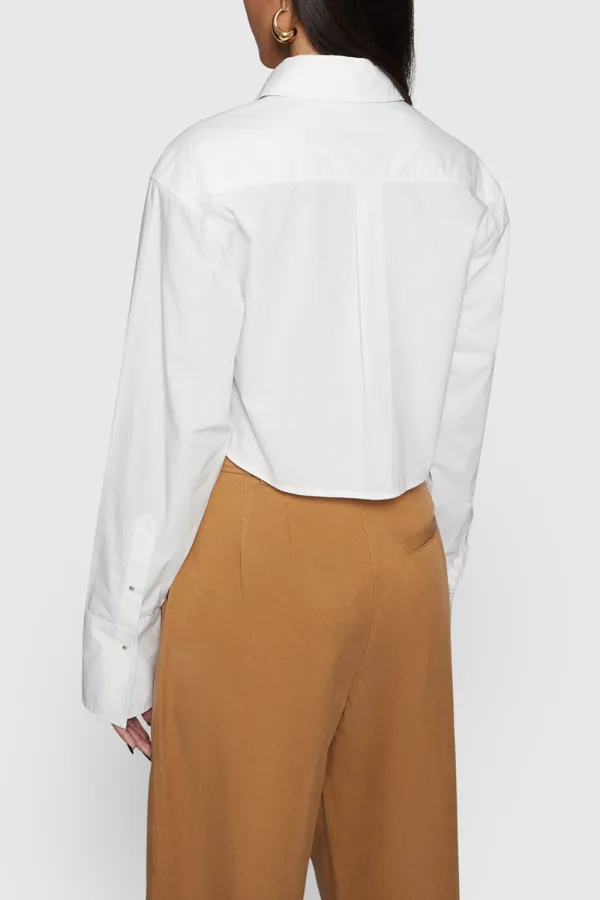 Button Front Seven-Point Shirt