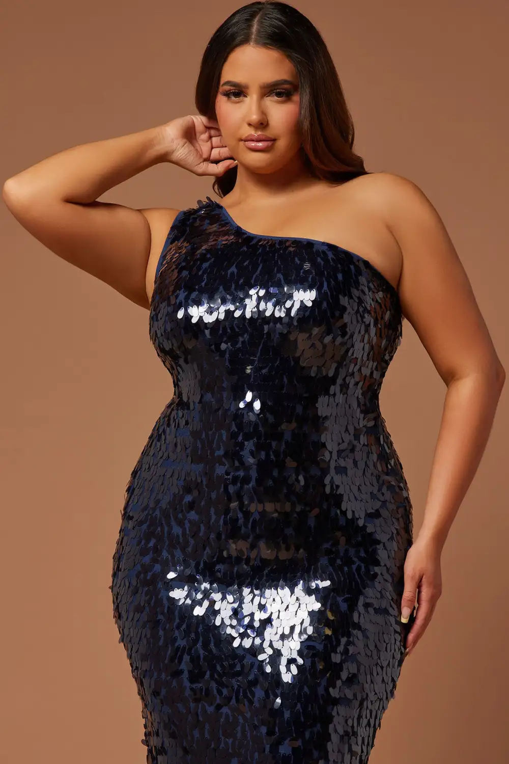 Karmen Payette Gown - Navy