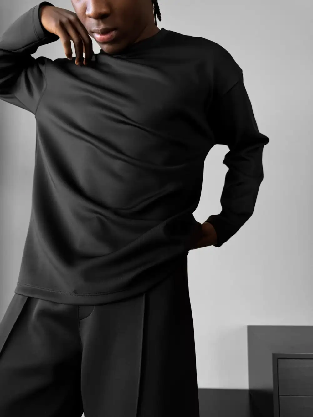 Relaxed Diver Inspired Sweatshirt