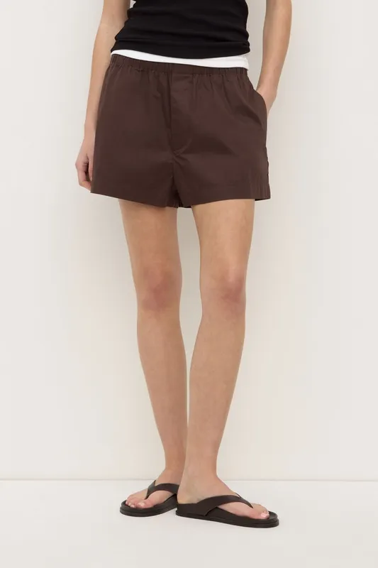 Ganache Cotton Poplin Everyday Short