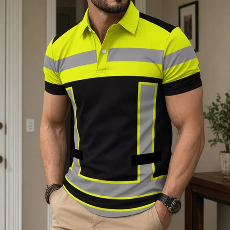 Men's Printed Polo
