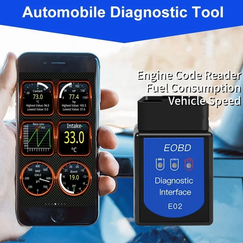 Smart Car Diagnostic Scanner (ELM 327 OBD2 Vehicle Fault Code Reader)
