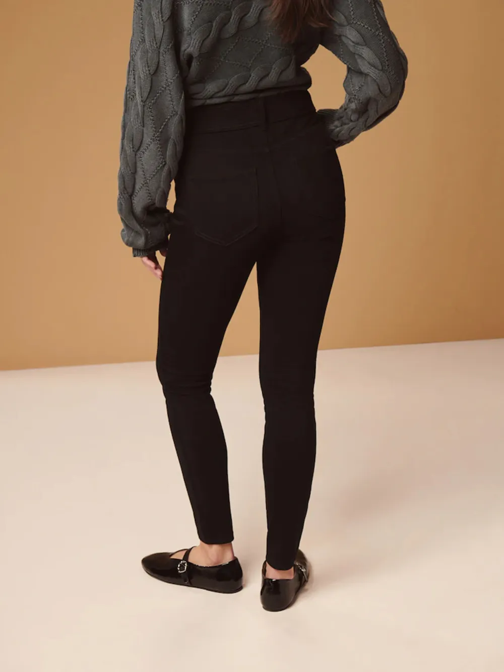 Denim Fitted Stylish Leggings