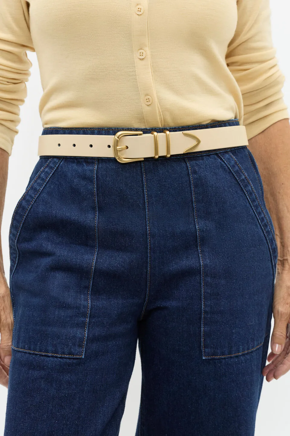 Eco-Friendly Metal-Tip Belt