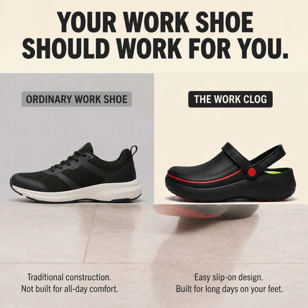 Ultra-Comfort Work Shoes