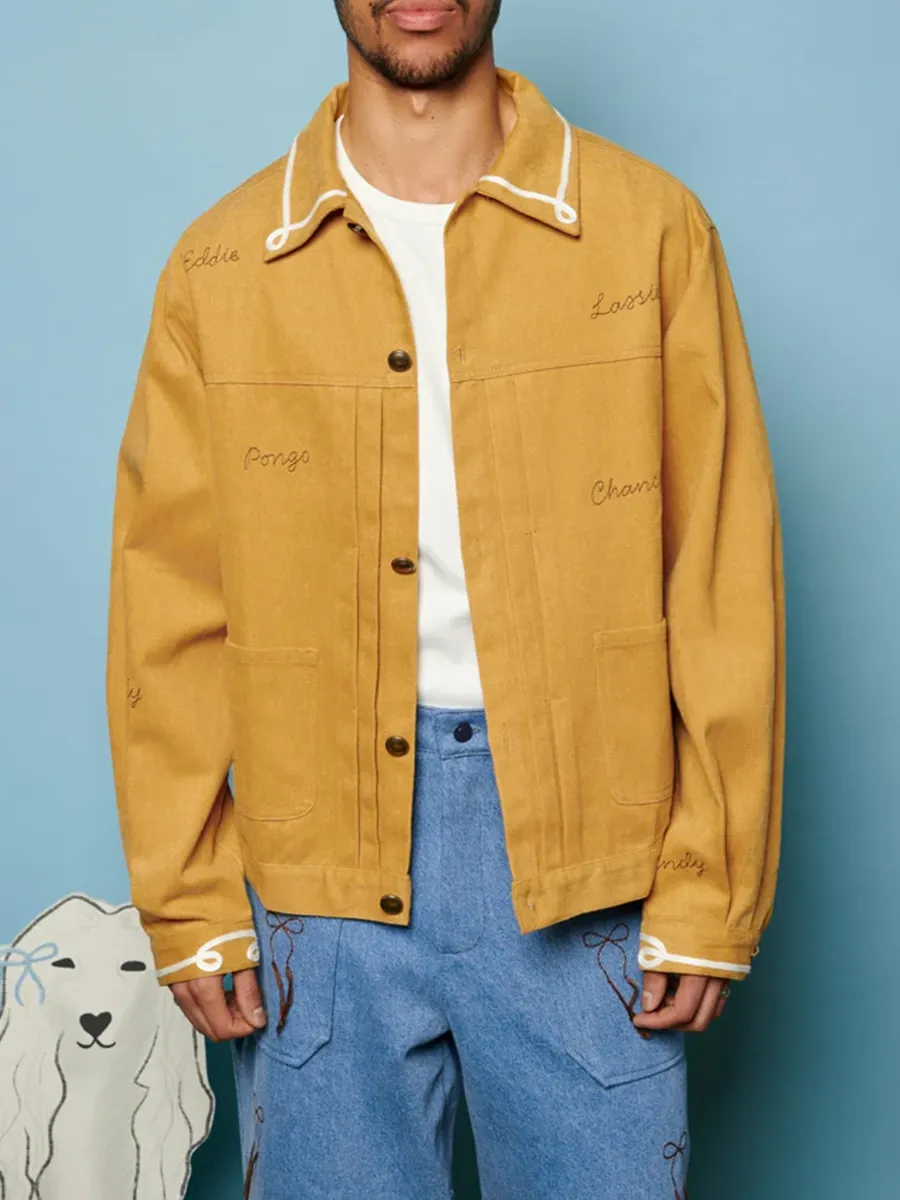 Friends Embroidery Jacket