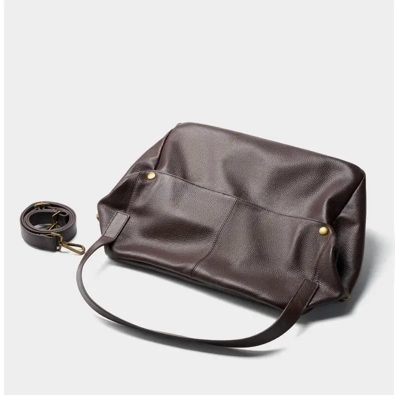 Structured Minimal Leather Handbag