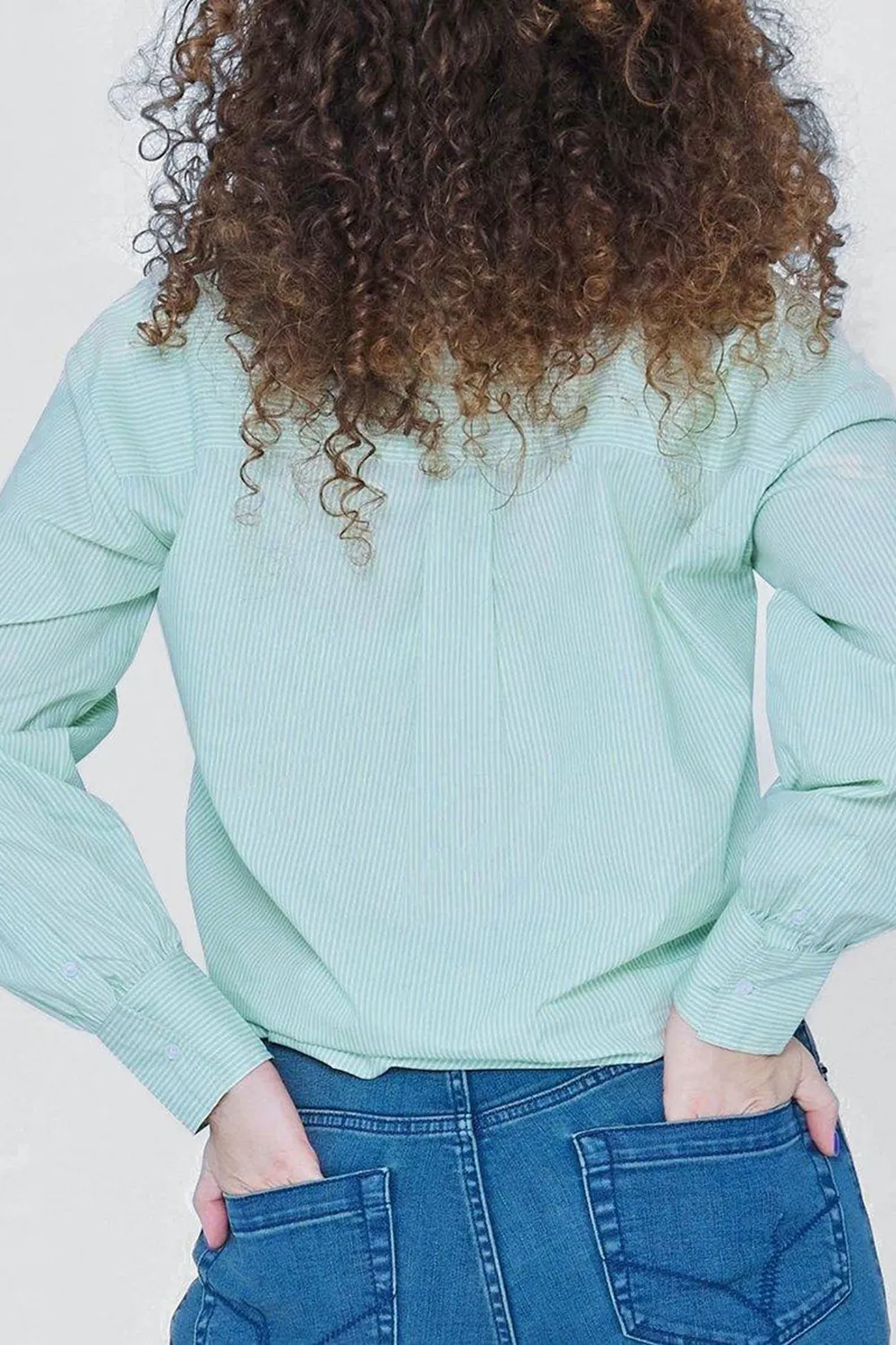 Cotton Loose Classic Women's Shirt