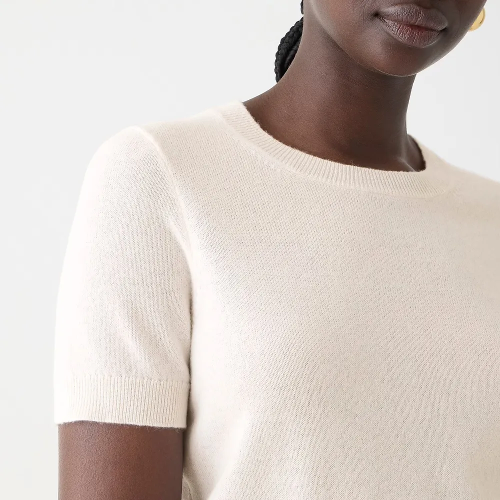 Cashmere Basic Shrunken T-Shirts