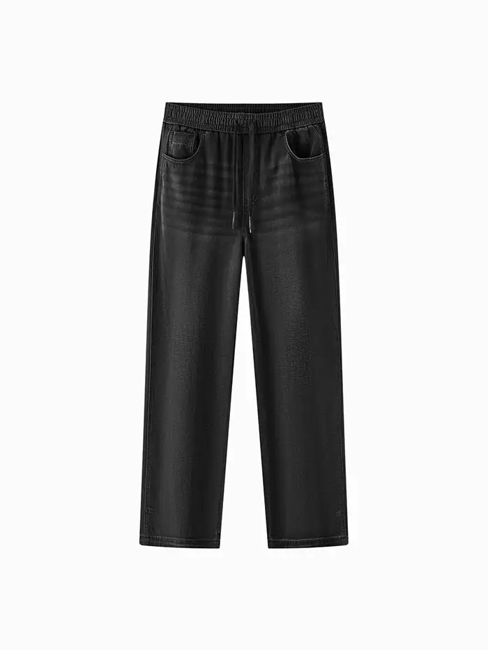 Men's Denim Polished Denim Pants