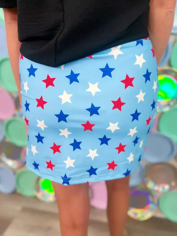 Mini Drawstring Skort
