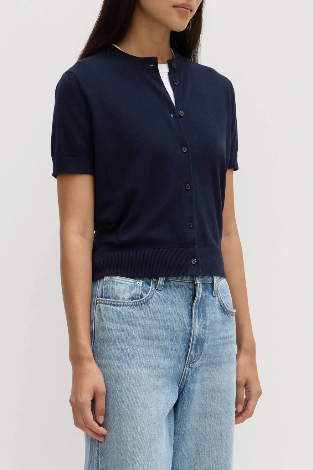 Ladies' Ribbed Cardigan