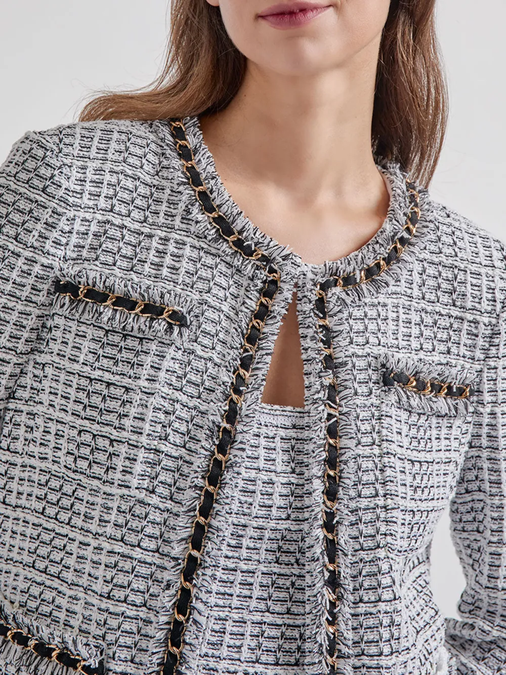 Tassel Hem Jacket