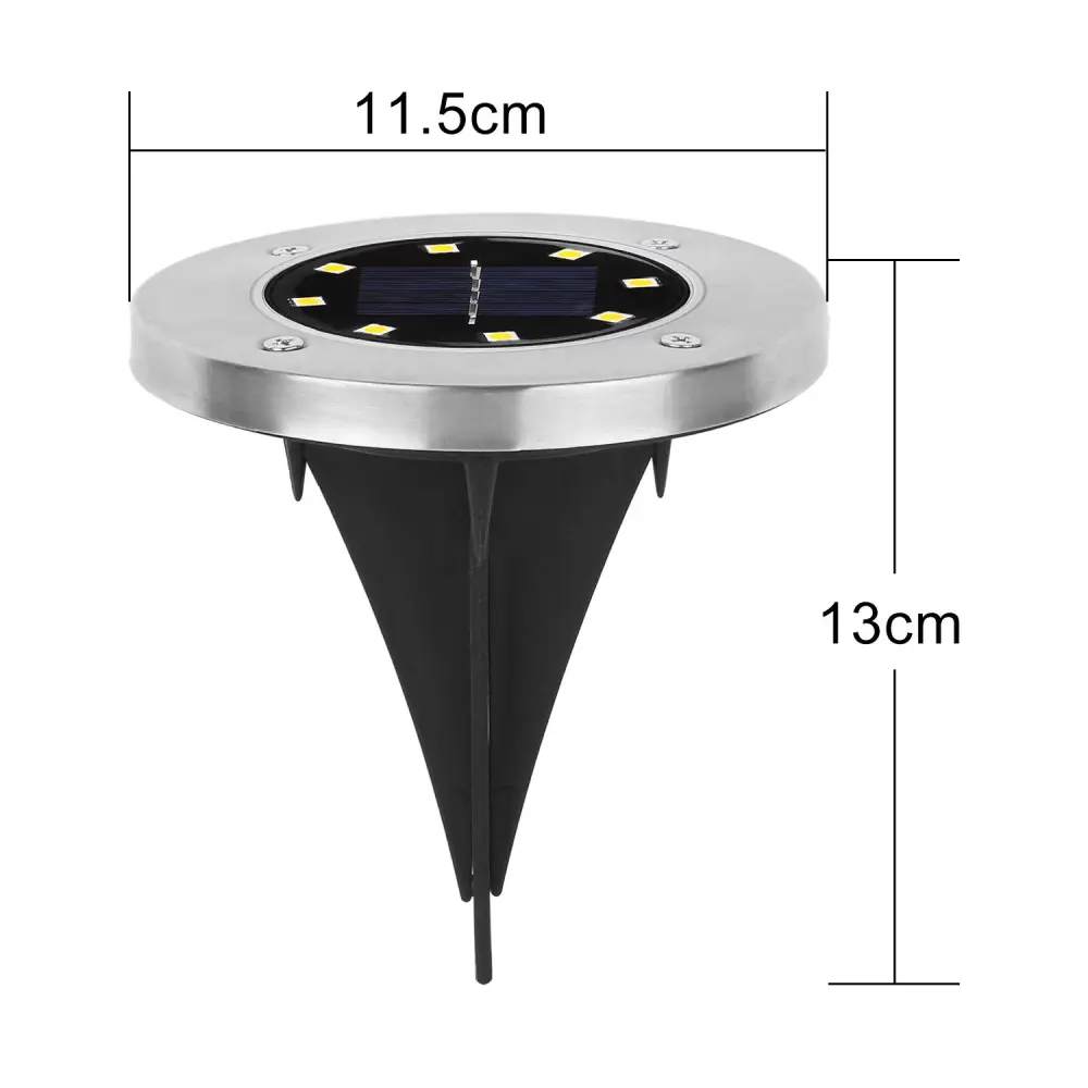 LED solar floor lamp