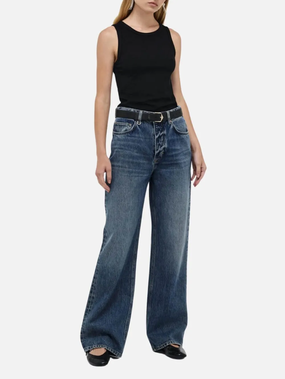 Button Up High Waist Jeans