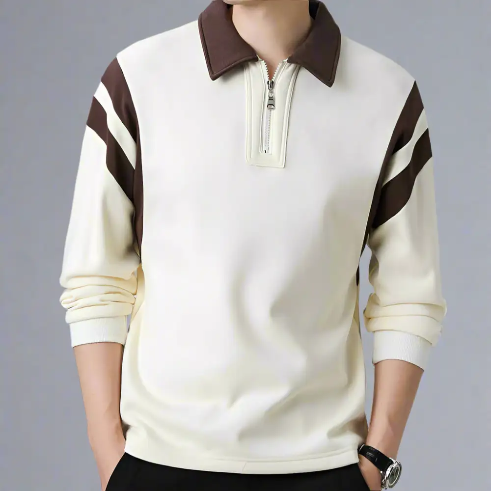 Clean Long Sleeve Polo