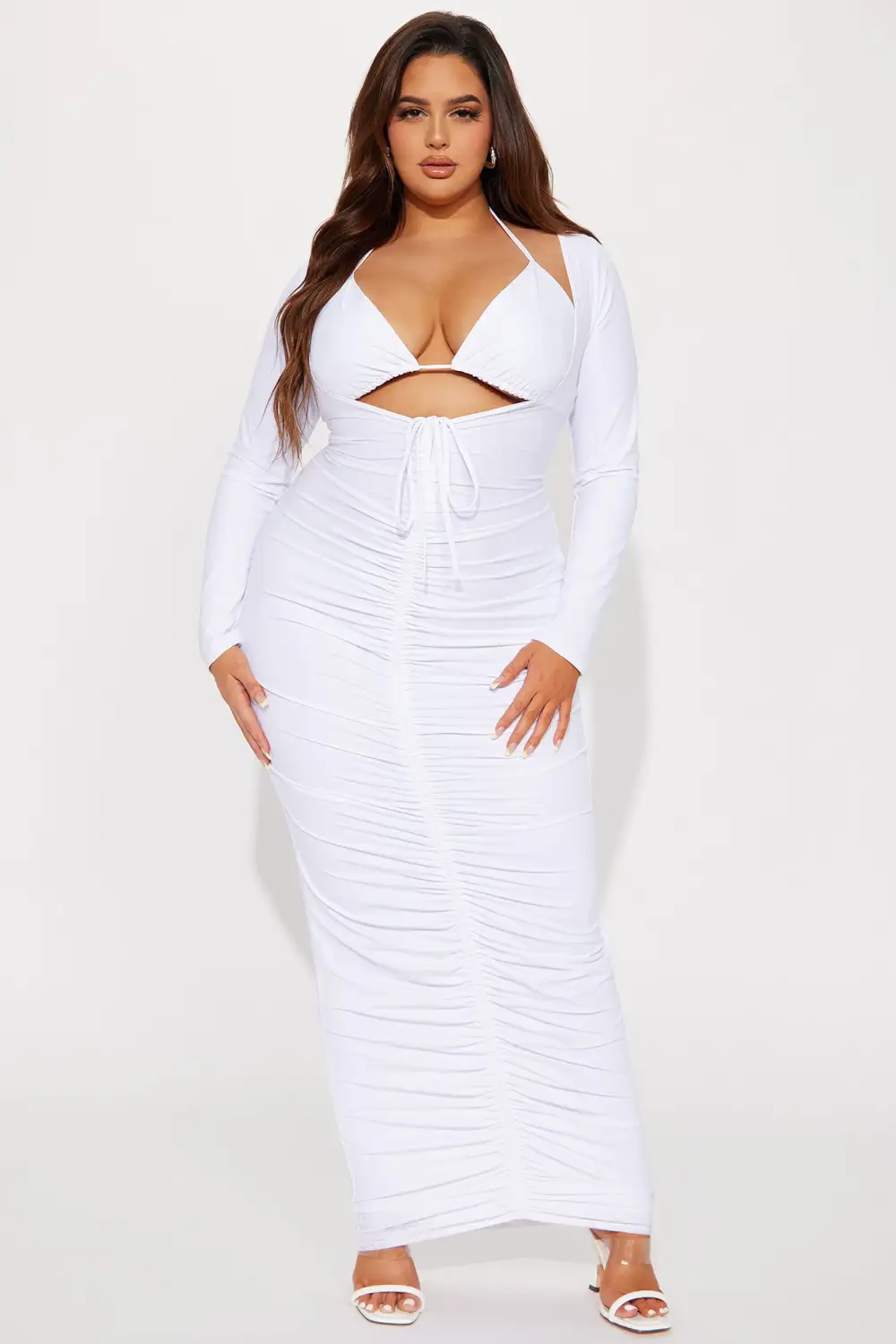 Miami Mami Maxi Dress - White