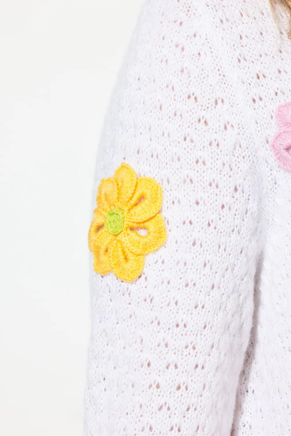 Ribbed V-Neck Sweater