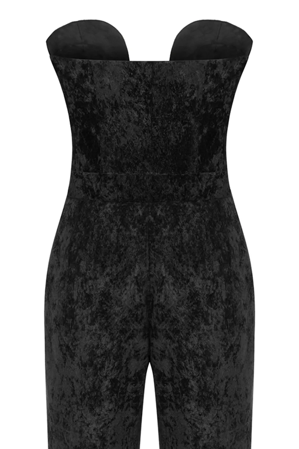 Strapless Jumpsuit-Black