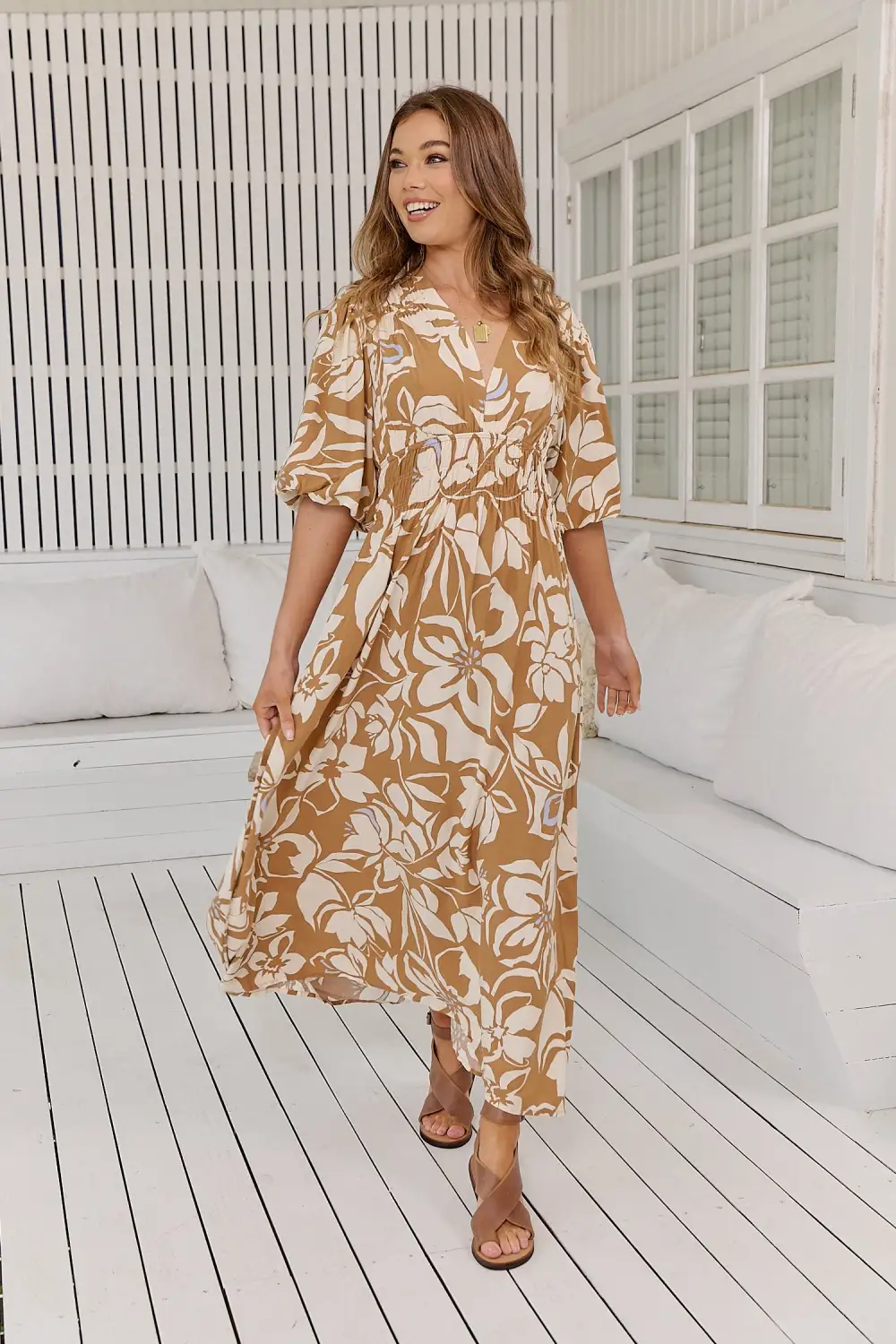 Sonya Maxi - Champagne Mist