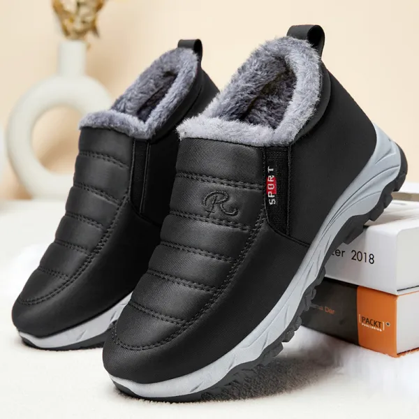 Fleece-Lined Thick Unisex Snow Boots