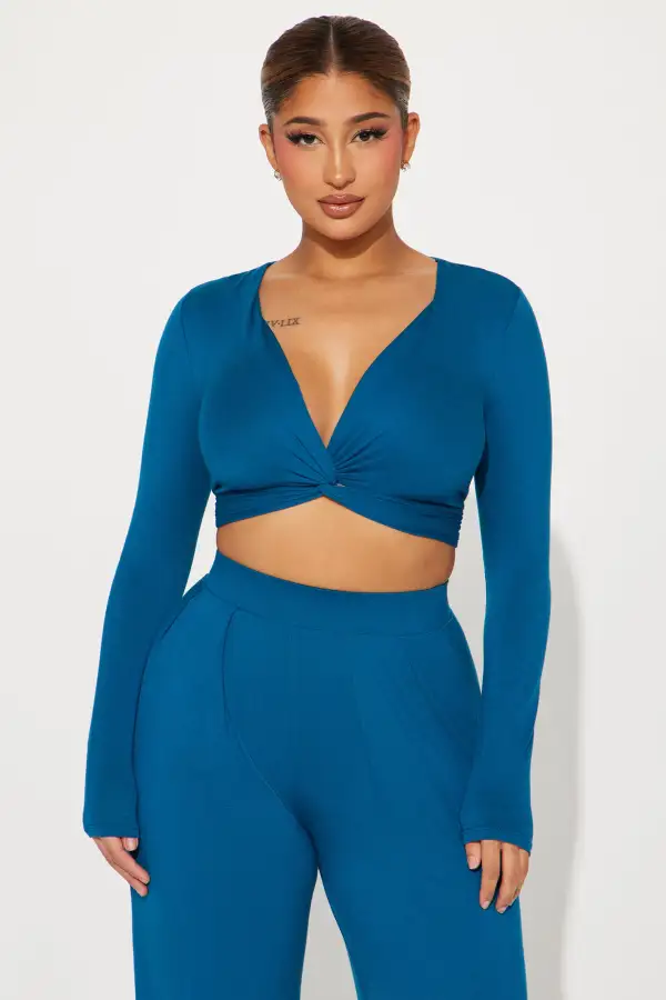 Rebecca Pant Set - Teal