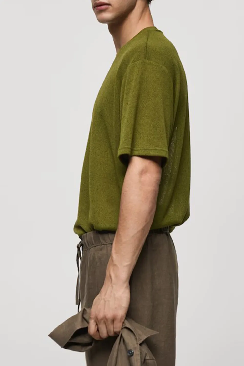 T-Shirt With Regular-Fit Structure