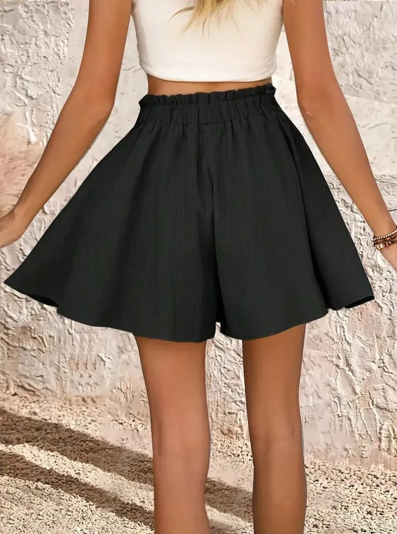 High Waisted Flowy Shorts