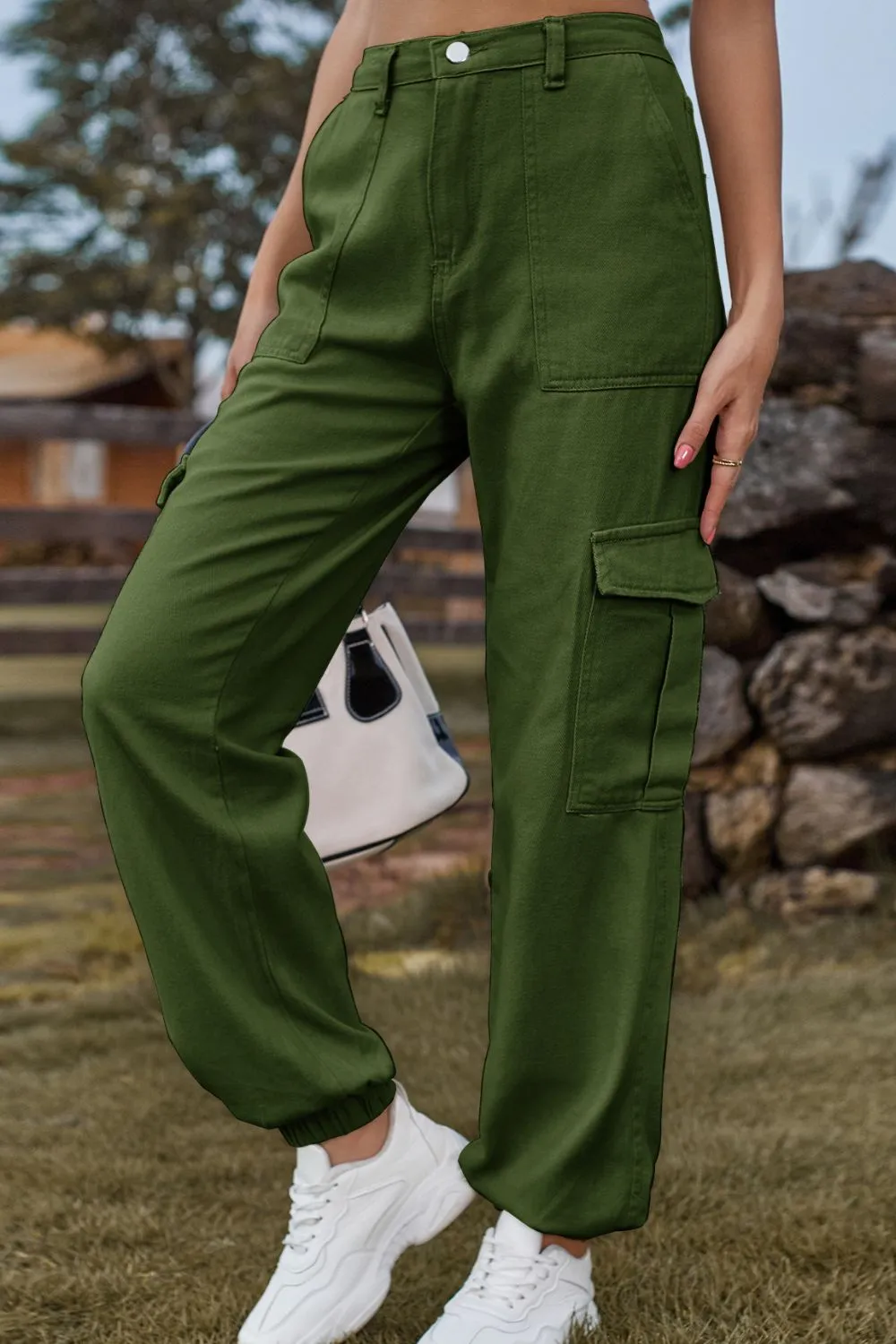 Long Jeans With Pocket