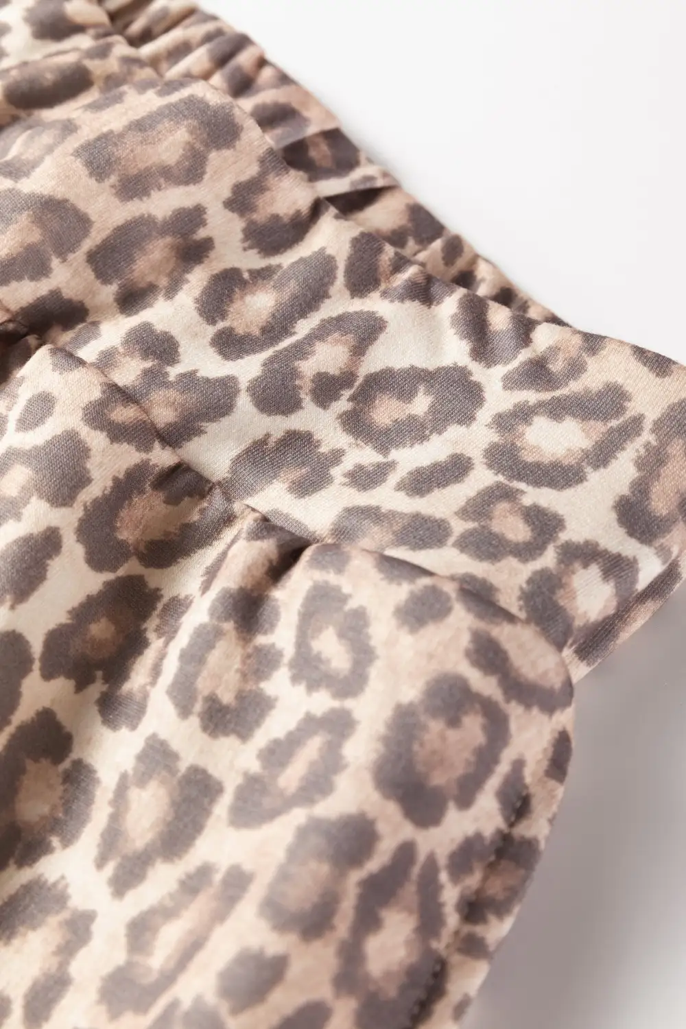 Easygoing V Neck Printed Detail Coordinated Set