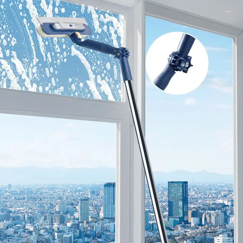 🪟 LIMITED-TIME 50% OFF! ✨ Window Cleaning Squeegee for High-Rise Windows – Streak-Free, Safe Use 🧽